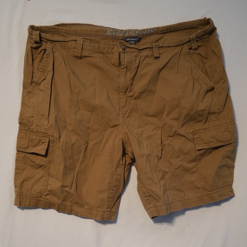 Eddie Bauer Men's Brown Cargo Shorts